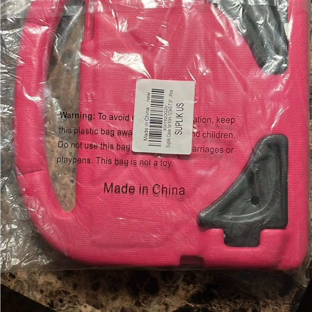 Pink iPad Mini Case with Handle